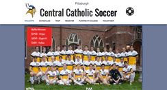 Desktop Screenshot of centralcatholicsoccer.com